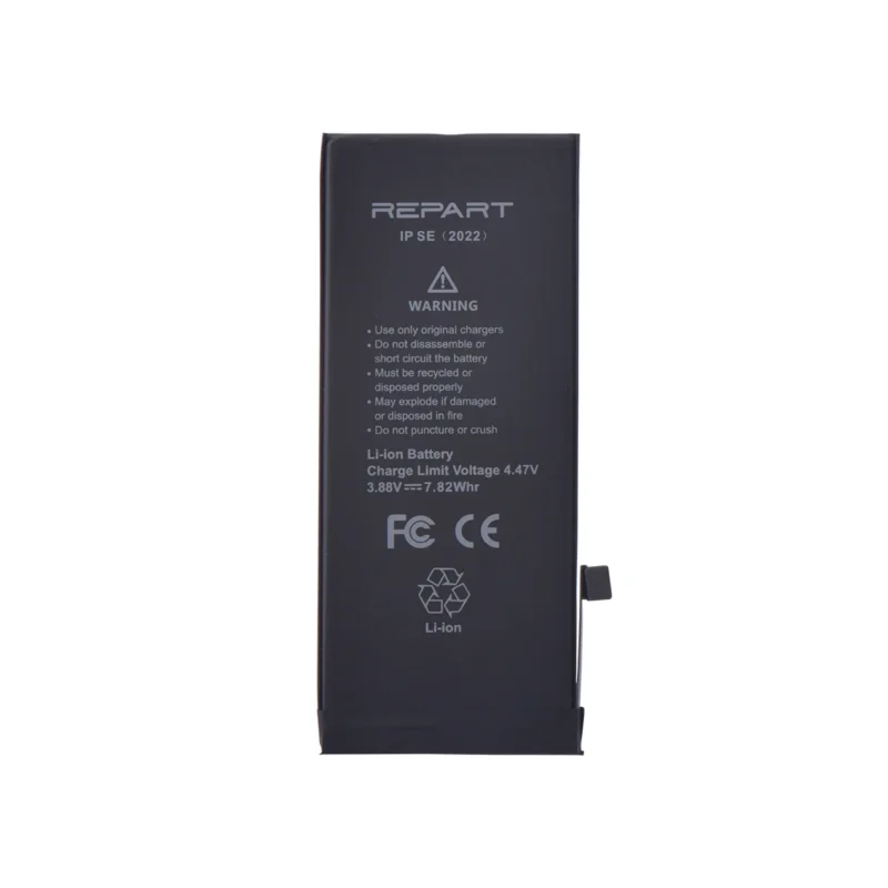 repart-iphone-se-2022-battery-cell REPART iPhone se 2022 battery cell replacement with specification on white background