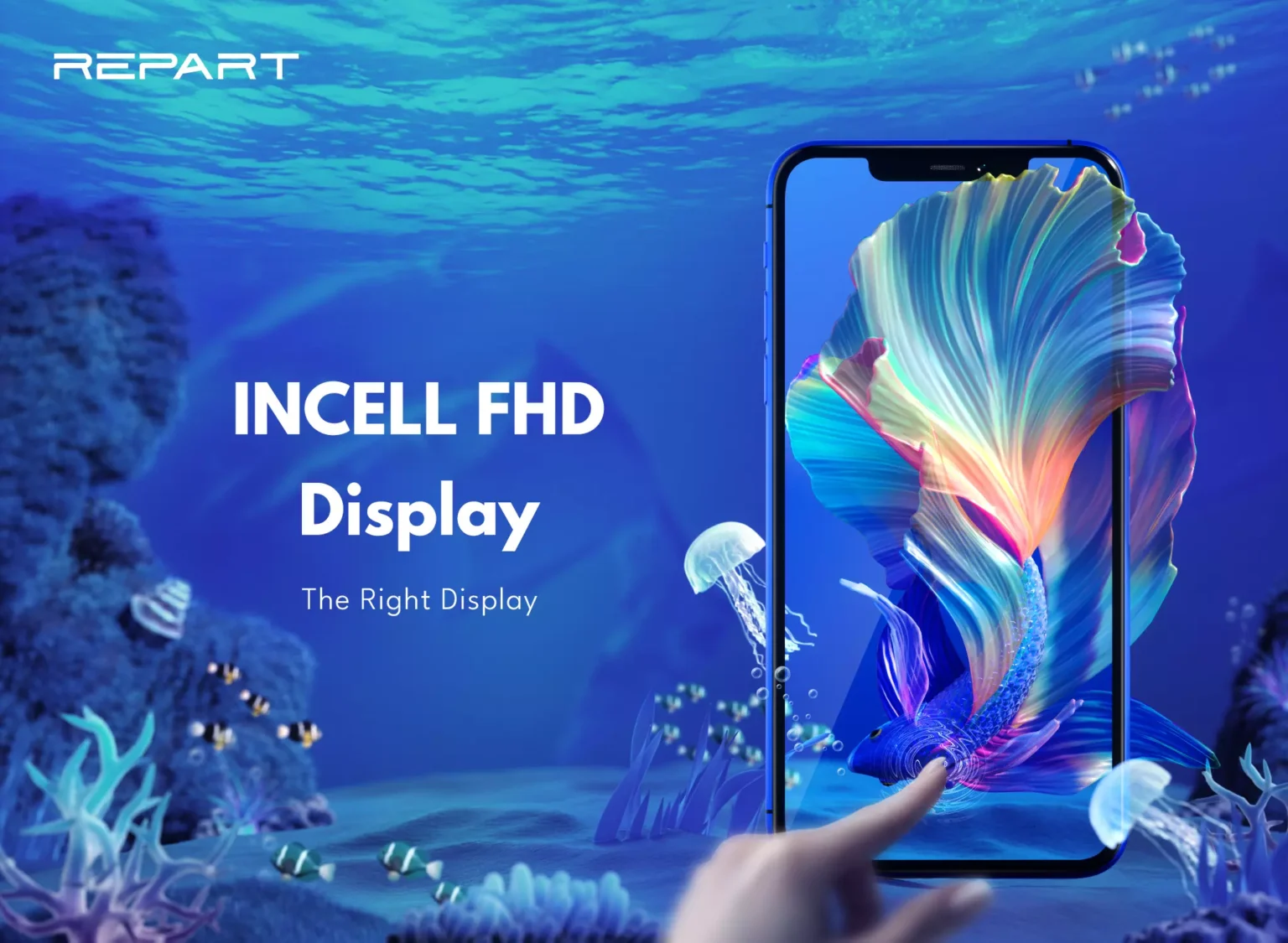 repart incell fhd display